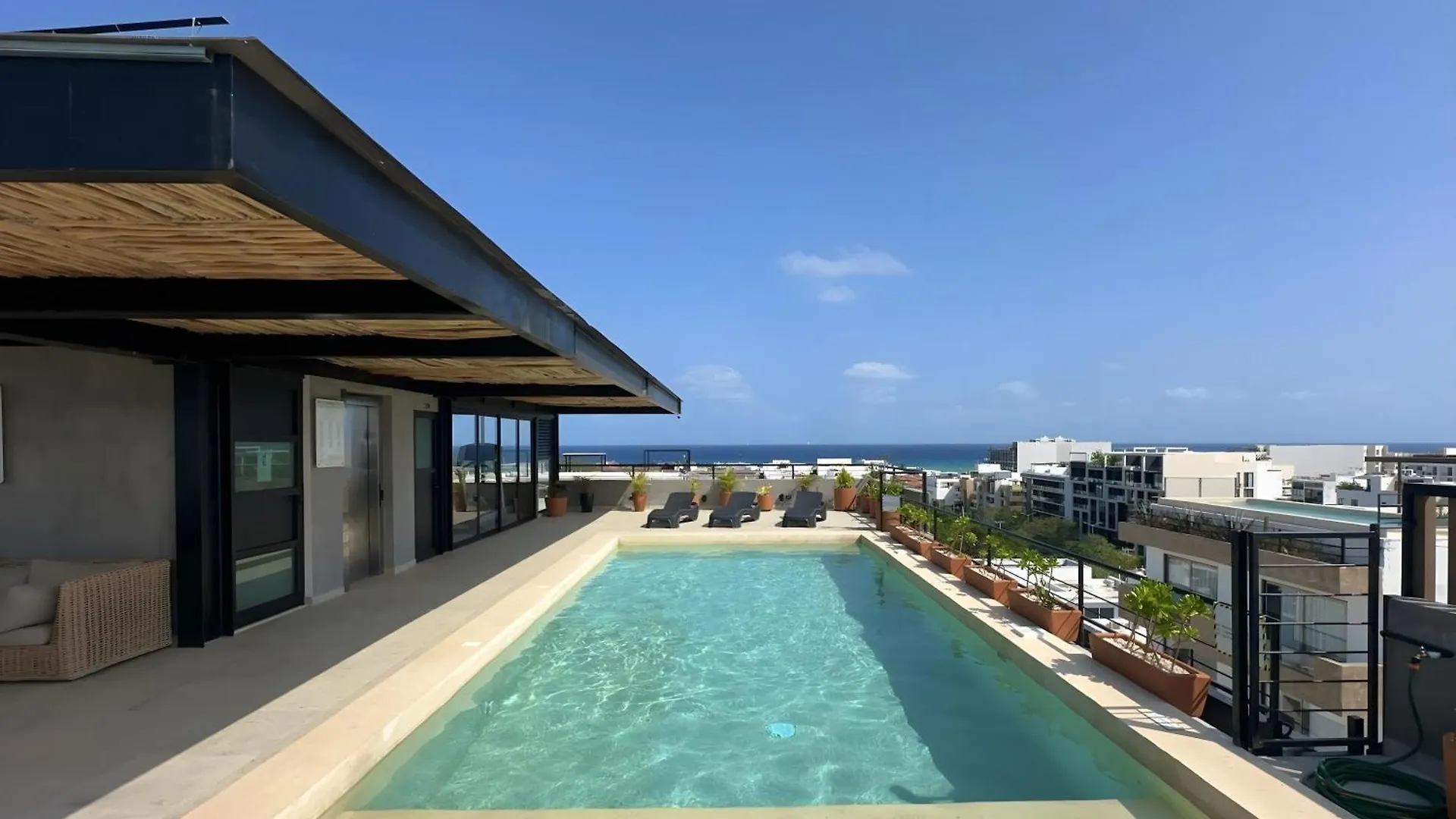 Torre 48 Highest Floor View - Rooftop Pool And Wifi Apartment Playa del Carmen